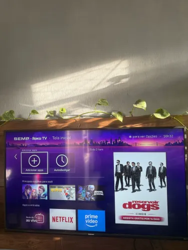 SmartTv led Rk8500 Semp 50 polegadas ZERADA