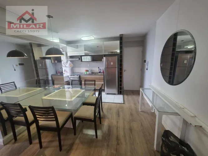 Apartamento com 2 dormitórios para alugar, 53 m² por R$ 3.129,45/mês - Vila Paulista - Gua