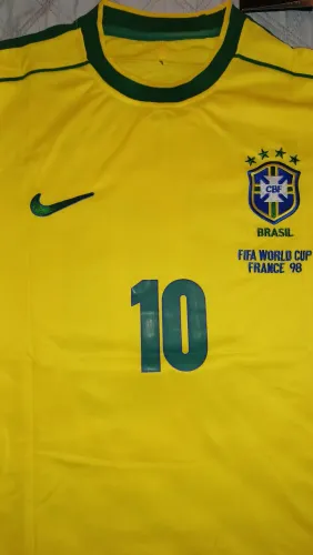 Camisa retrô do brasil 1998 GG e 2XL