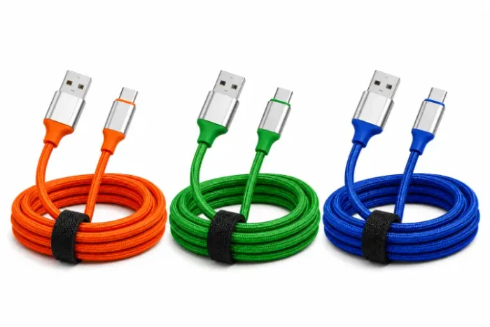 Cabo de Dados e Carga Rápida USB-A para Tipo-C BMAX (1 Metro) - Alta Resistência