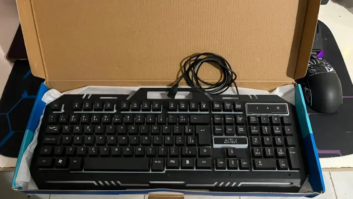Teclado Gamer AITEK ATE-G107A