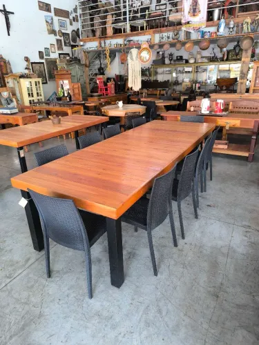 Mesas estilo industrial fabricação própria 