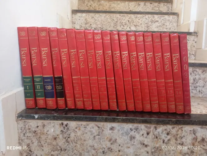 Coleção Barsa 2002 ( 14 volumes e 1 atualização)