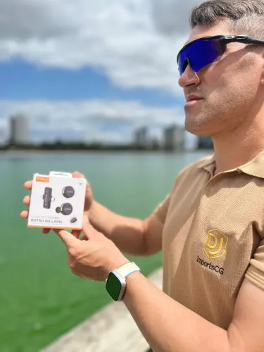 Microfone Lapela iPhone e tipo C