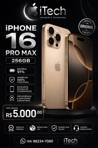 iPhone 16 Pro Max 256GB Desert