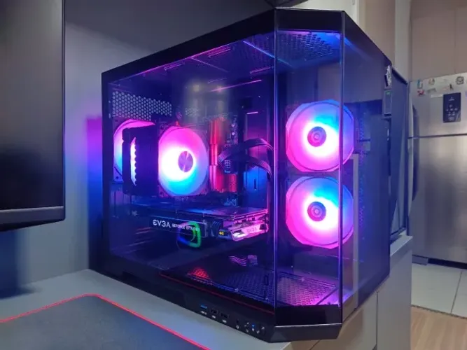 pc gamer gtx 1080 EVGA 8gb, 2x16gb ram, nvme 512gb xpg, Intel Xeon 2640V3. montagem nova