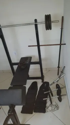 Kit Musculação completo 