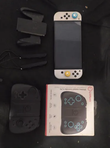 Nintendo switch oled+controle lynwo 