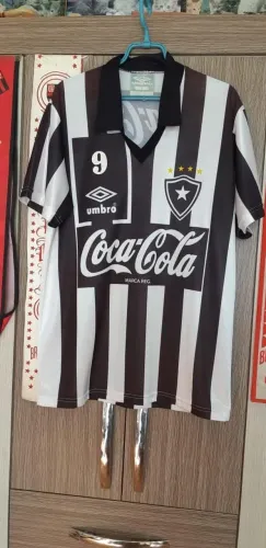 Camisa botafogo 1992 / umbro / Coca-Cola - número 9