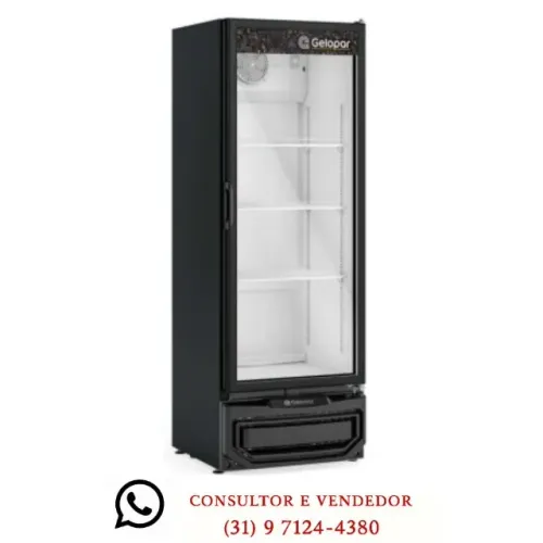 Refrigerador 410L Gelopar 127/220v
