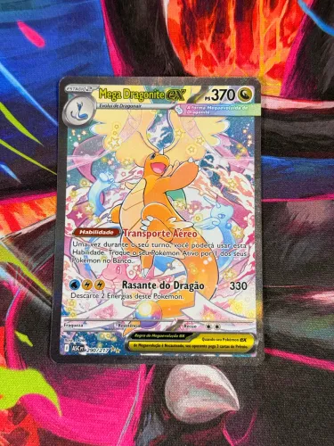 Mega dragonite ex NM - heróis excelsos