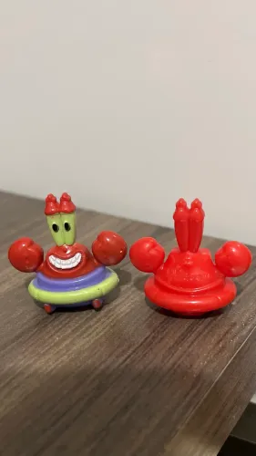 2 itens Batavinho Bob esponja