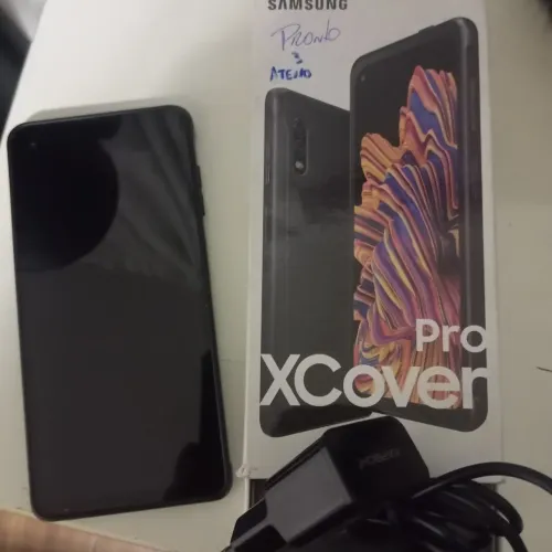 Celular Galaxy xcouver pro na caixa