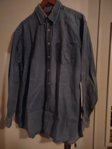 Camisa jeans masculina G