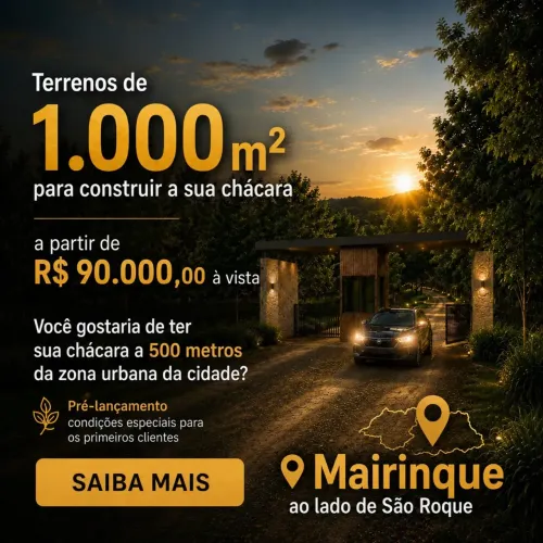 O Loteamento Fechado em Mairinque que Une Conforto, Natureza e Facilidade.