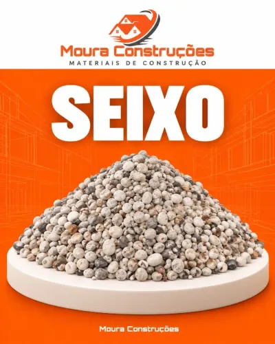 Seixo Natural Rolado para Obra e Paisagismo Metro m³