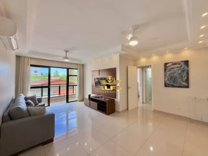 Apartamento à venda na praia do Tombo | Alfa imóveis Guarujá.