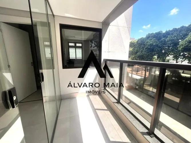 Área privativa 2 quartos para locação no SION 95 m²