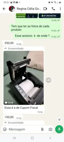 Cupom não fiscal