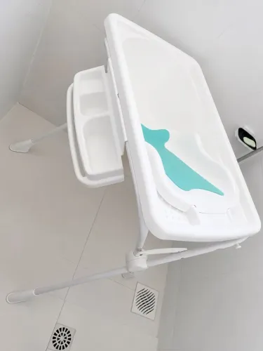 Banheiro com suporte