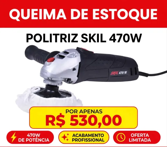 Politriz profissional nova! Com garantia!
