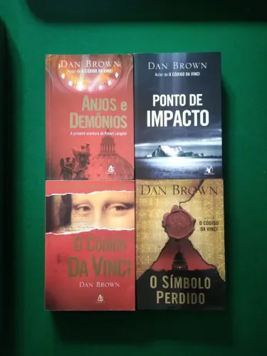 Livros clássicos Dan Brown