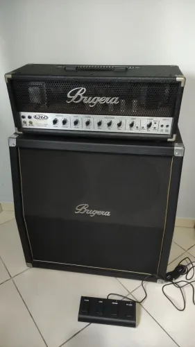 Amplificador BUGERA 6260 120w valvulado com Gabinete 4x12