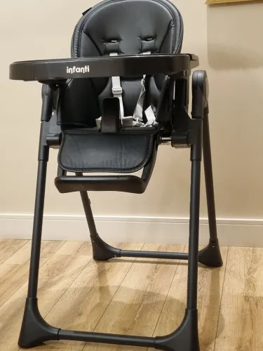 Cadeira de refeição Pepper Black - INFANTI