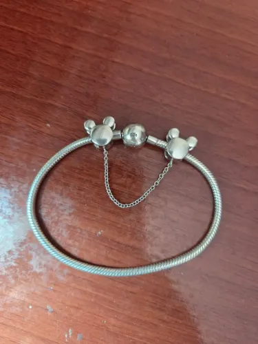 Pulseira vivara mickey tamanho 19 cm