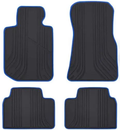Tapete de Borracha chão de carro BMW 320i MSPORT Série 3/4 2019-2026 G20 G21