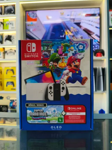 Nintendo switch Oled + Jogo. Novo lacrado!