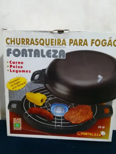 Churrasqueira para Fogão - Na Caixa