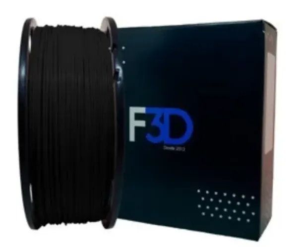 Filamento ABS Premium Preto 1kg 1,75mm
