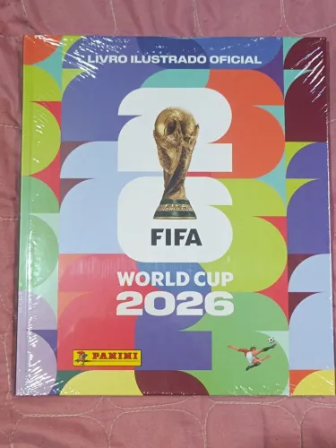 Combo figurinhas e álbum copa 2026