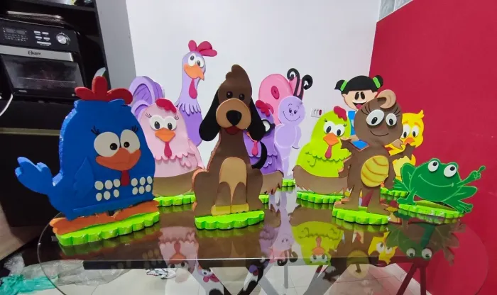 Decoração de festa Galinha Pintadinha