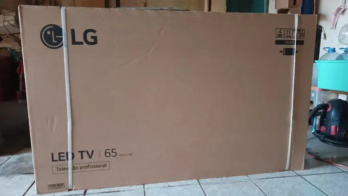 Smart 65" LG 4k inteligência artificial UHD Wi-Fi