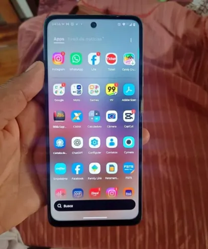Moto G56 256 GB 5G 8+8 de ram vendo ou troco por inferior somente com volta