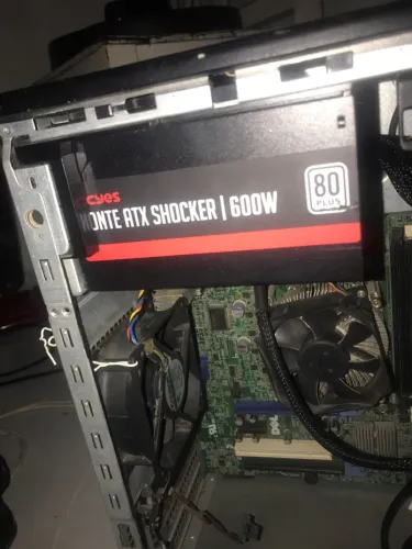 Fonte de Pc 600w 80 Plus