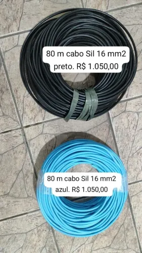 Fios de cobre com nota fiscal de compra