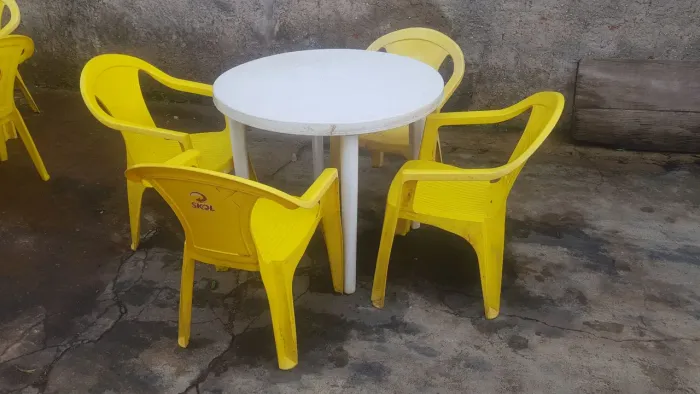 JOGOS DE MESAS COM CADEIRAS TRAMONTINA