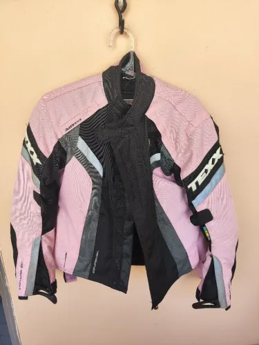 jaqueta texx feminina rosa p