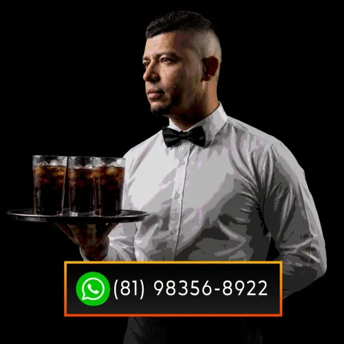 Garçom Freelancer pra festas/eventos