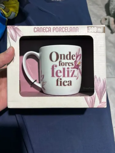 Caneca Porcelana Brasfoot 300ml
