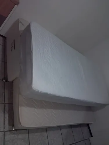 BICAMA SOLTEIRO ORTOBOM COM CAMA AUSILIA MAIS COLCHÃO ORTOBOM COM MOLAS EMSACADAS R