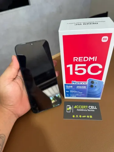 Redmi 15C 256/8gb ram novo