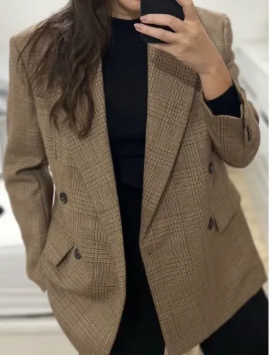 Blazer zara 100% lã