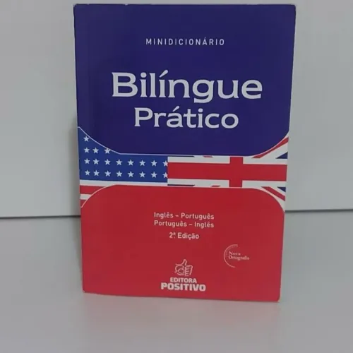 Dicionário bilíngue inglês/português positivo