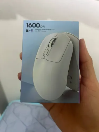Mouse Bluetooth / Lacrado / 1600 DPI / + dougle USB