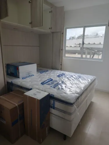 Cama Box Queen (Box + Colchão) Gazin de Mola