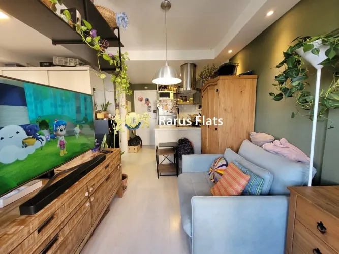 Flat com 1 Quarto à venda, 37m² - Morumbi